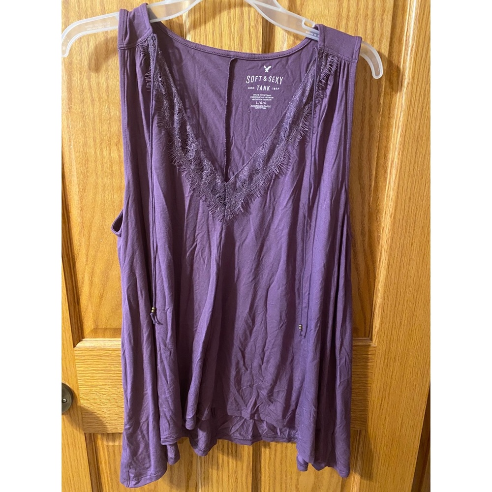 Purple AE Tank Top